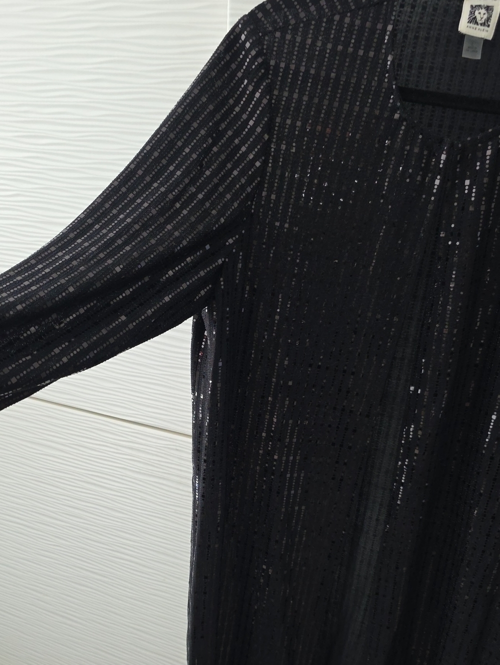 Anne Kline black sequins top - Picture 5 of 7